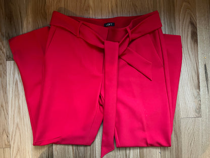 Loft Red Trouser