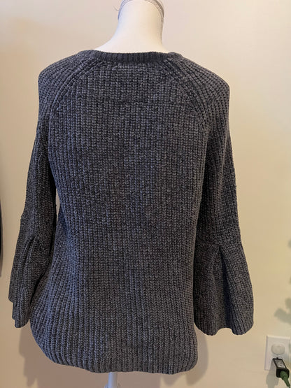 Gray Chenille Sweater