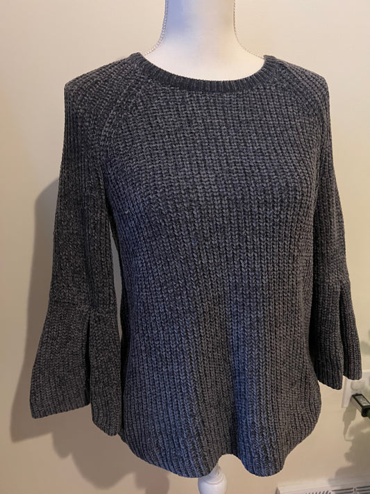 Gray Chenille Sweater